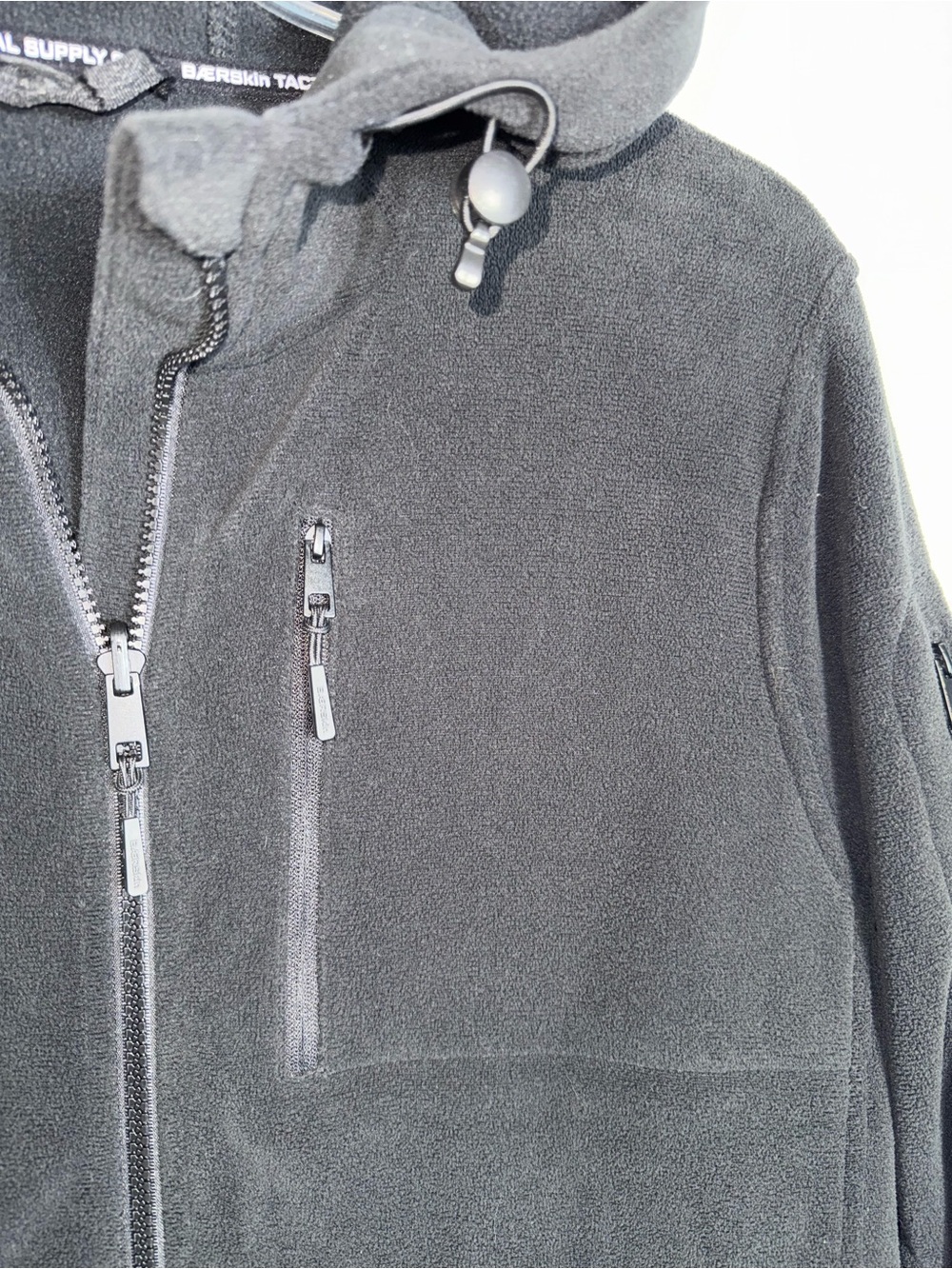 Baerskin Tactical Women's Fem 4.0 Full Zip Fleece Hoodie-Black-Size Large - Picture 3 of 9